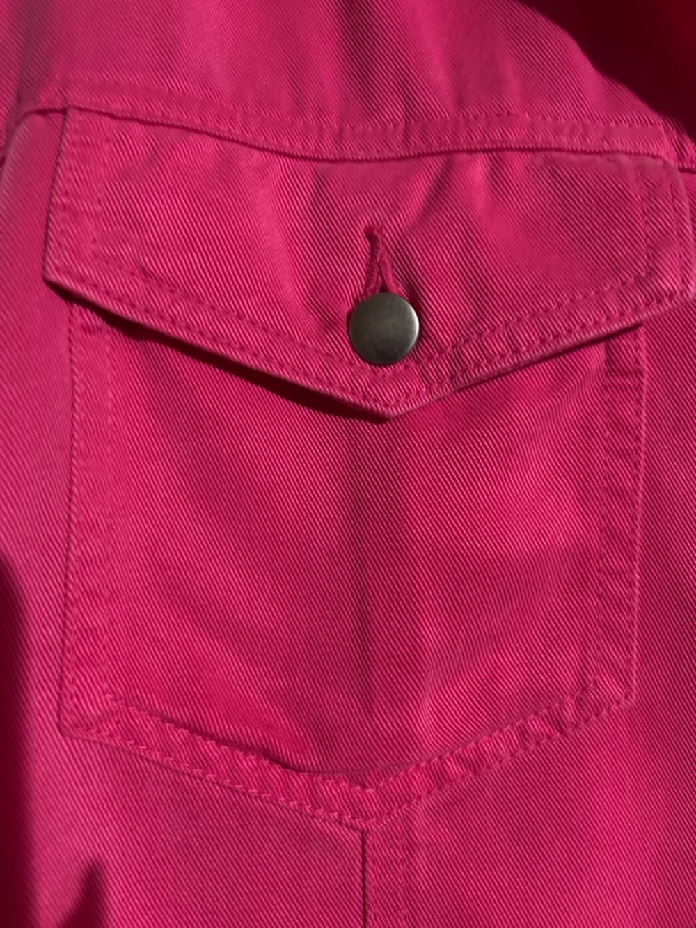 Coldwater Creek Women’s Pink Button-Front Jacket - Picture 3 of 5